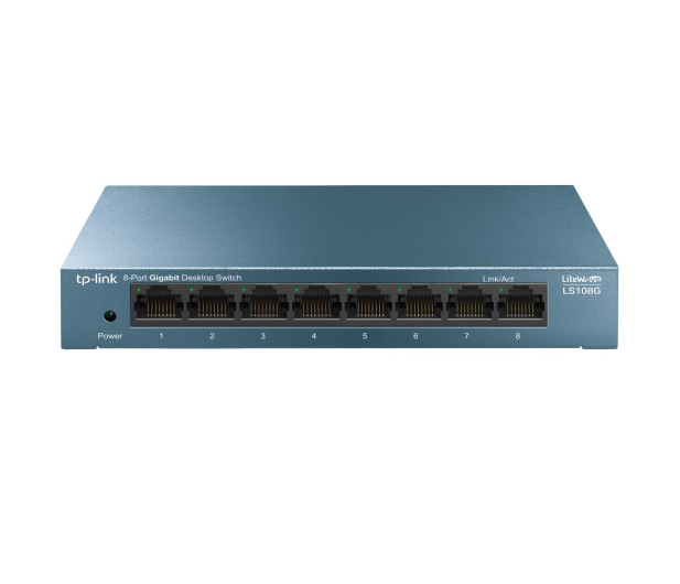 TP-Link 8p LS108G Metal (8x10/100/1000Mbit) - 519224 - zdjęcie 3